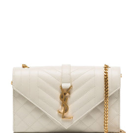 Small envelope shoulder bag / Cream
