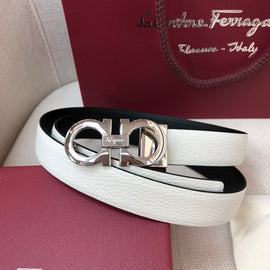 SF Belt / White & Silver