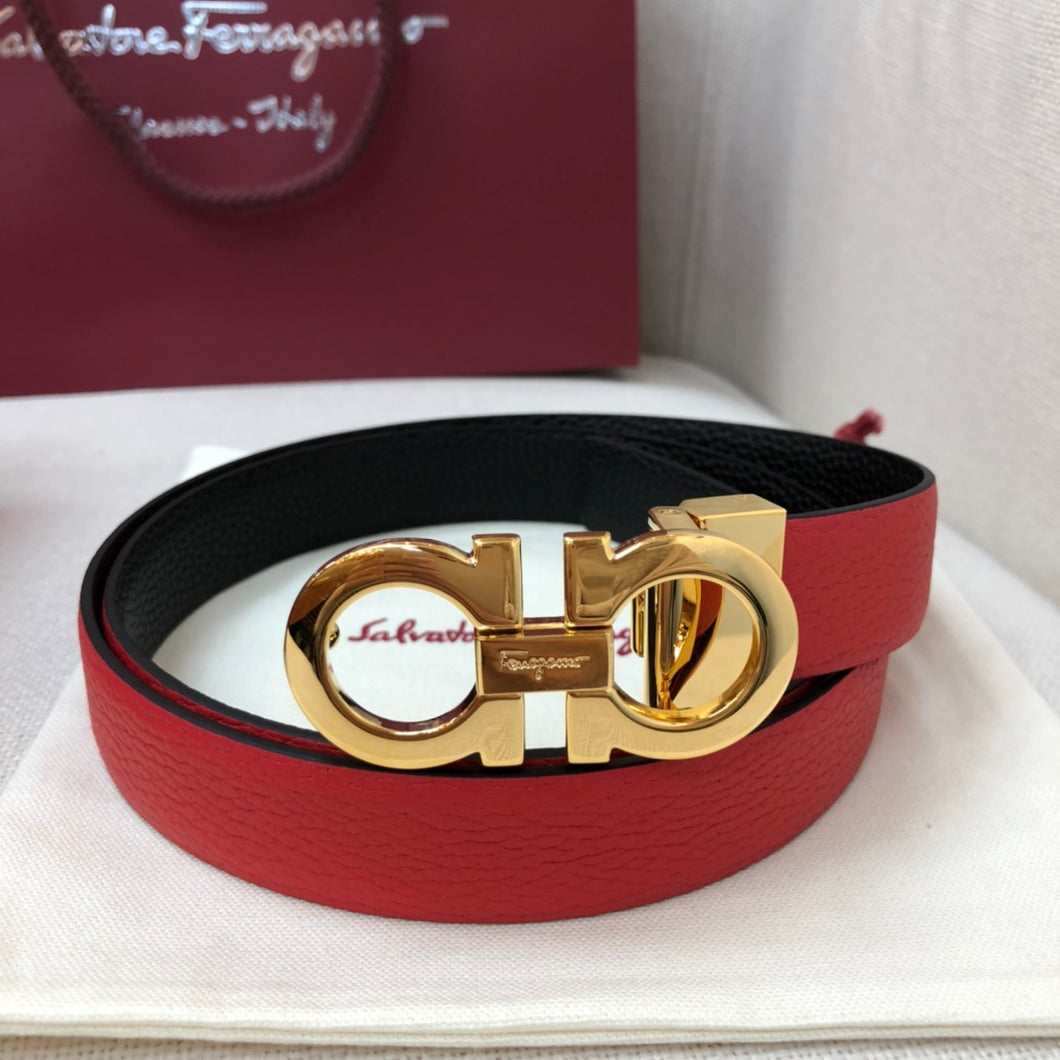 SF Belt / Red & Gold