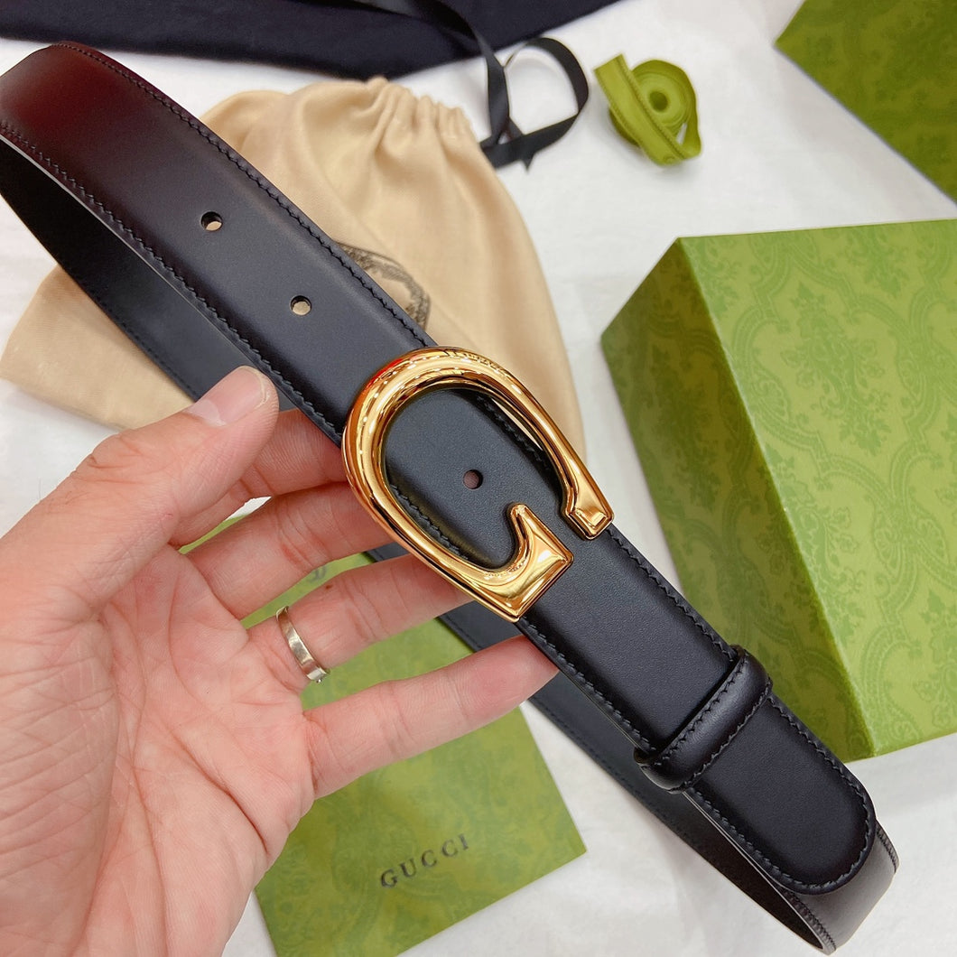 G Belt / Black & Gold