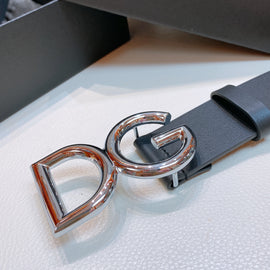 DG Square Belt / Black & Silver