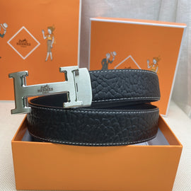 H Belt / Black&Silver