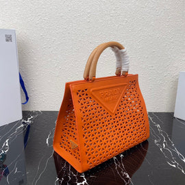 New hollow tote bag / Orange