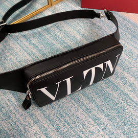 V0046 Black Rectangle Belt Bag