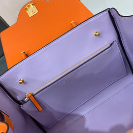 Orange Medium Le Medusa Top Handle Bag