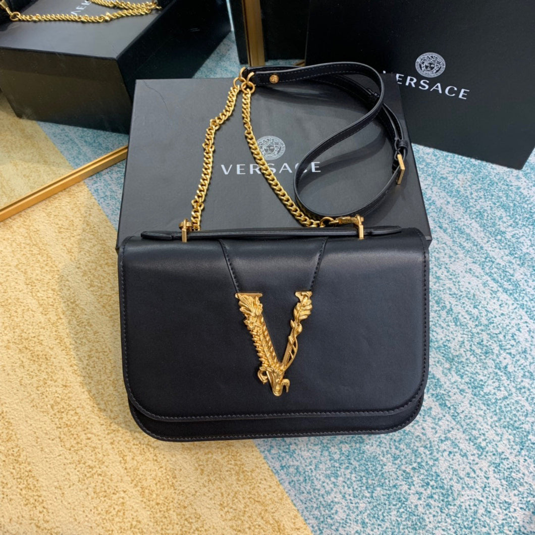 Black Virtus CrossBody Bag