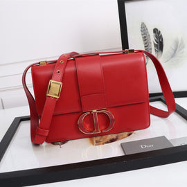 Red Gold Leather  Montaigne 30  Crossbody